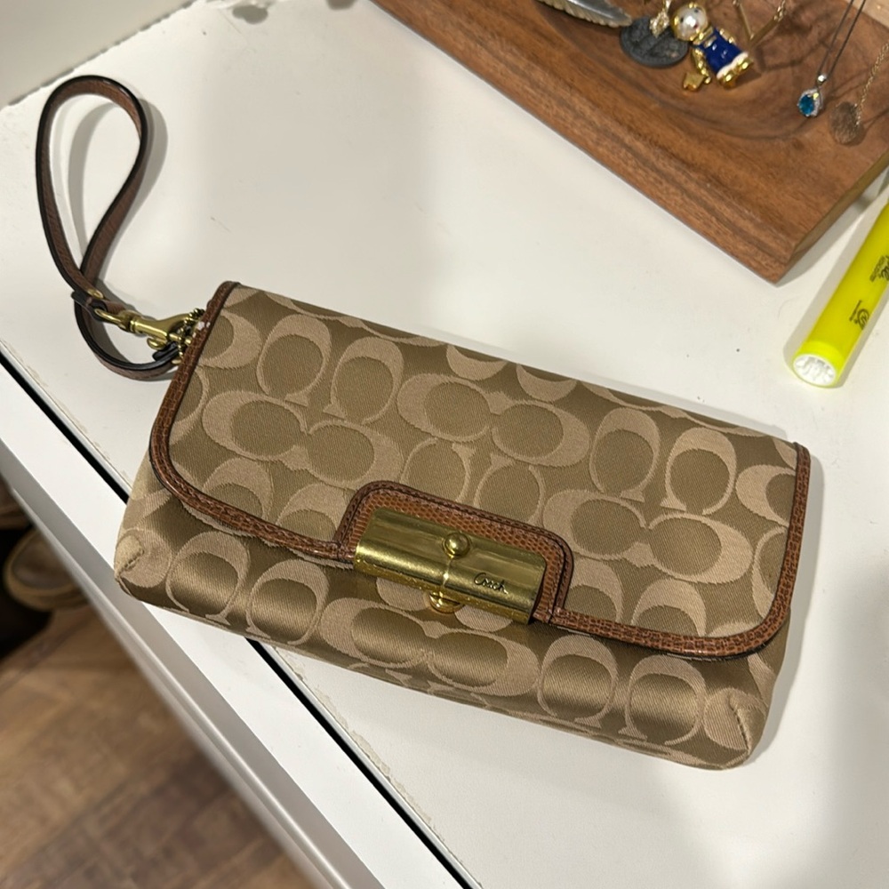 Coach Wristlet